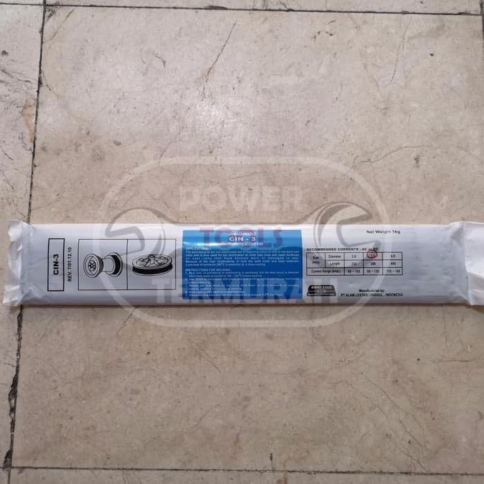 

KAWAT LAS BESI COR 3.2MM (1KG)NIKKO STEEL CIN-3 CIN3 CIN 3 CAST IRON