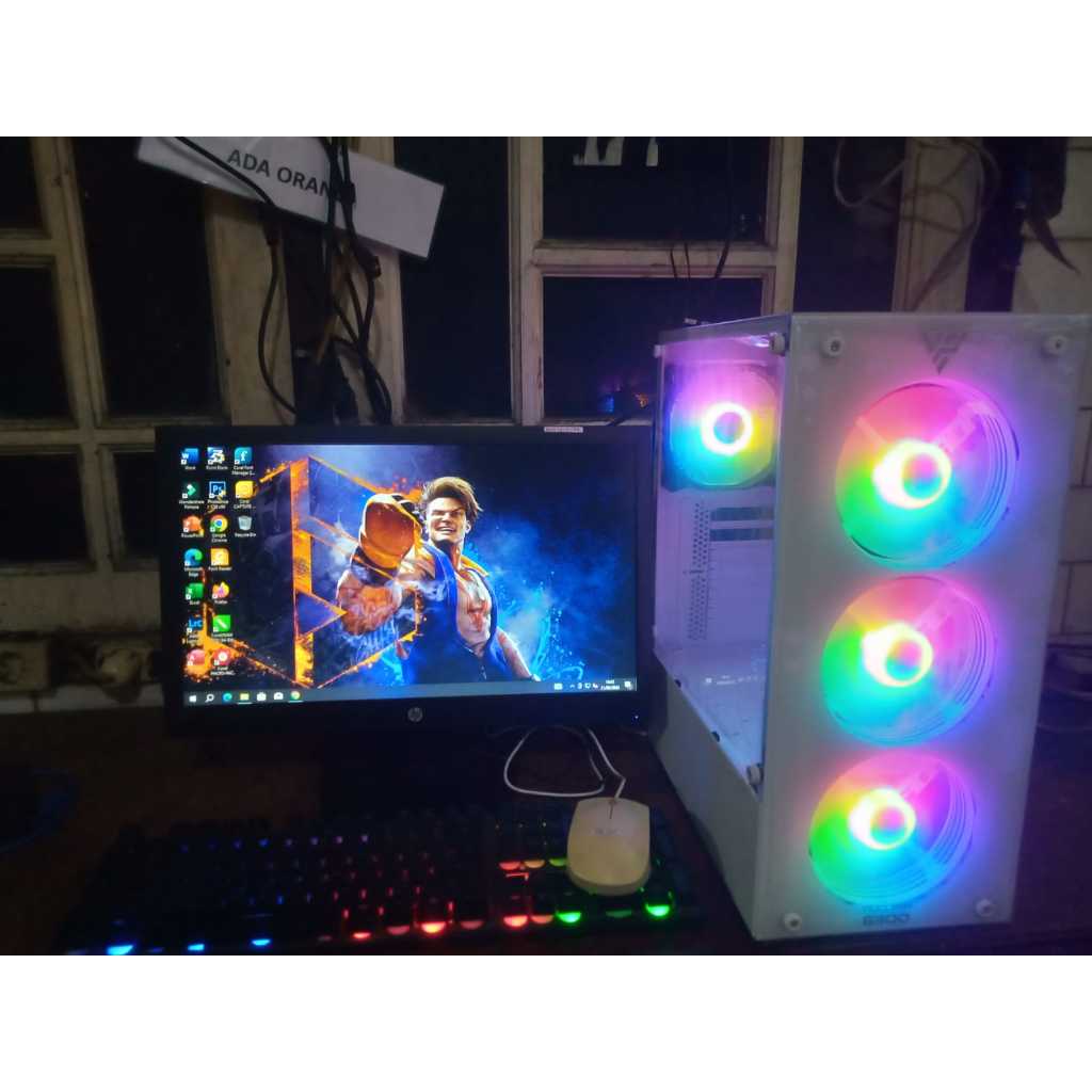 KOMPUTER PC Core I7 - 3770 / Ram 16 GB DDR 3 / SSD 256 GB / HDD 1 TB (1000 GB) GARANSI 1 TAHUN