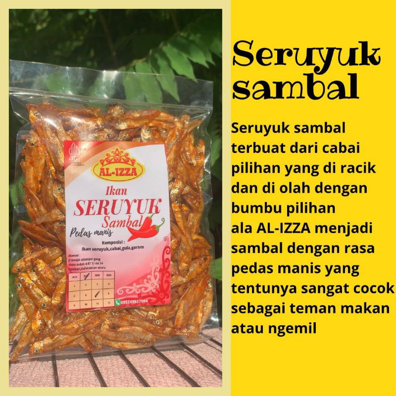 

Ikan Seruyuk Sambal (pedas manis balado) by AL-IZZA