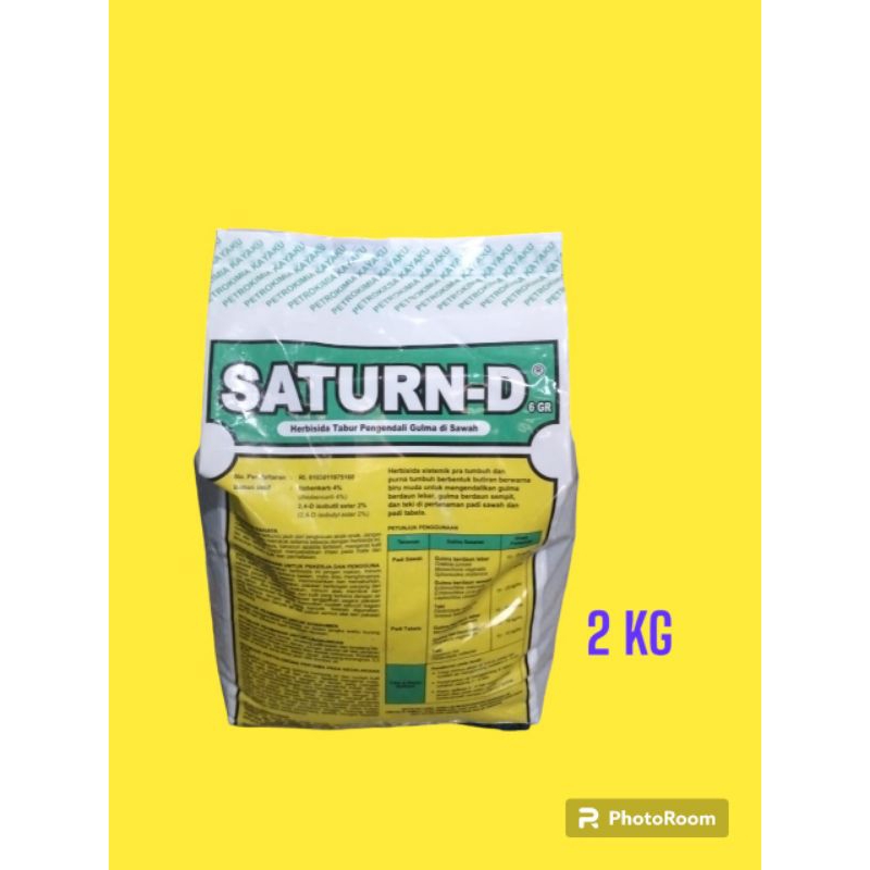 SATURN D 6GR - 2KG HERBISIDA TABUR TANAMAN PADI