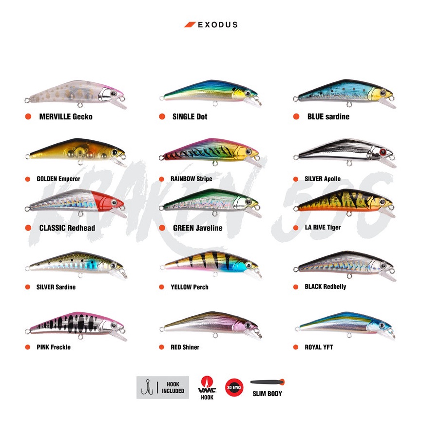 Booming Lure Exodus Kraken