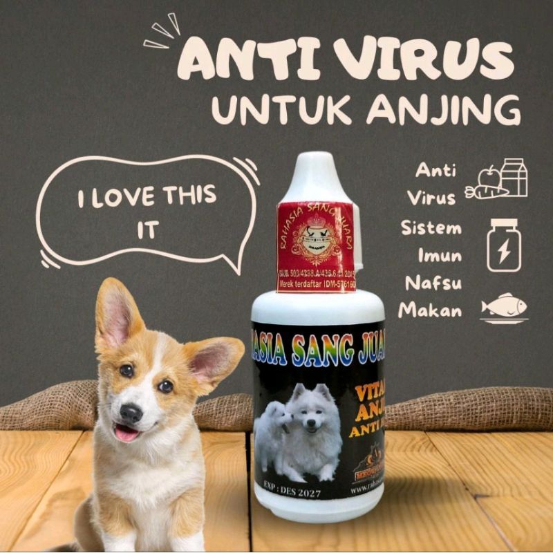 RSJ VAKSIN OBAT ANTI VIRUS ANJING 30 ml