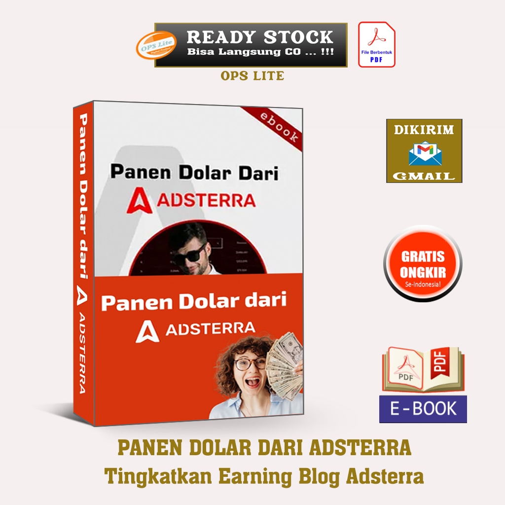 [P-003] PANEN DOLAR DARI ADSTERRA - Tingkatkan Earning Blog Adsterra