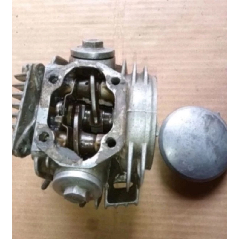 Head kop CYLINDER Head KOP supra x lama grand prima star original copotan motor normal siap pakai