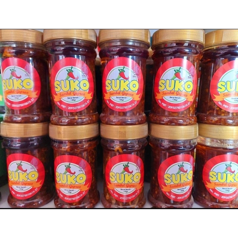 

SAMBAL SUKO, Sambal Original, Sambal Teri, Sambal Cumi