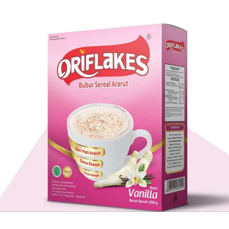

Oriflakes Original Asam Lambung Maag Sereal Umbi Garut