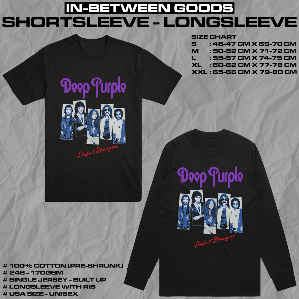DEEP PURPLE - PERFECT STRANGER | T-SHIRT | LONGSLEEVE | BAND MERCH