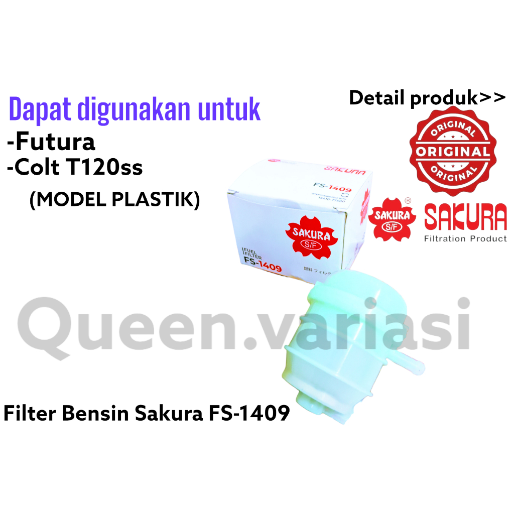 FILTER BENSIN MOBIL FUTURA / COLT T120SS SAKURA FS-1409