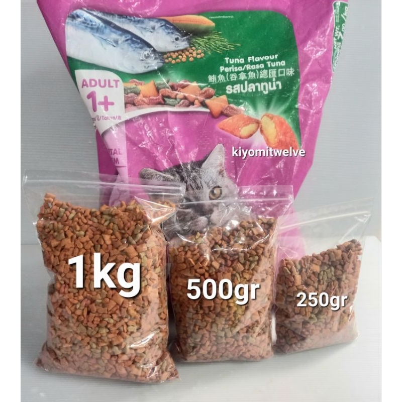 Whiskas Tuna 1kg Makanan Kucing Whiskas Adult 1+ Tuna Rasa Tuna Dryfood Whiskas