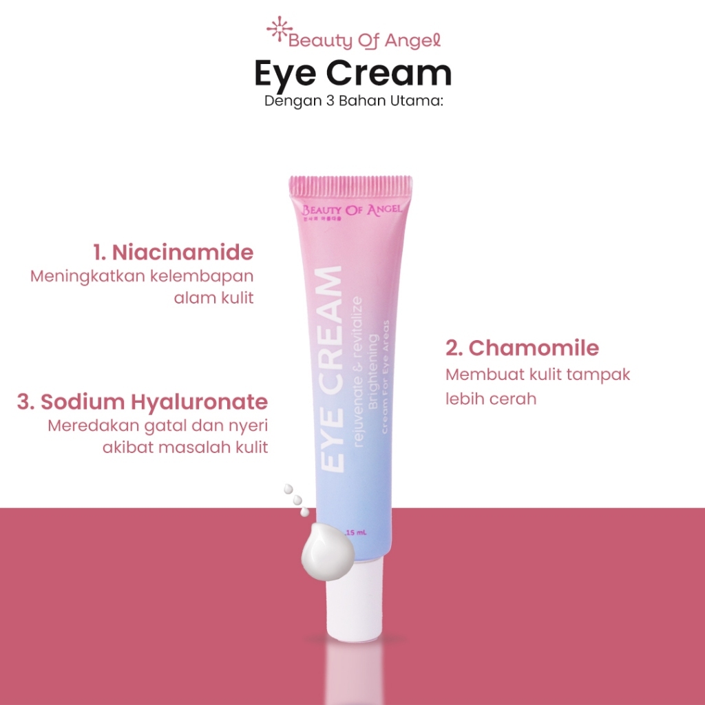 BEAUTY OF ANGEL BRIGHTENING EYE CREAM 15ML