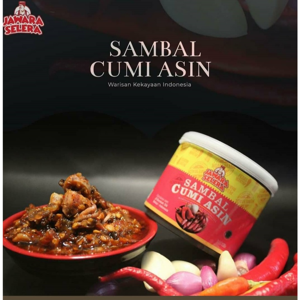 

Sambal Jawara Selera Cumi Asin