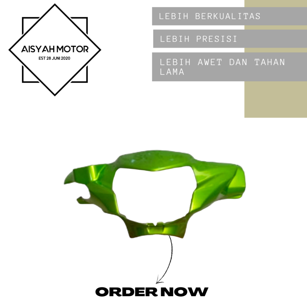 Batok Depan Yamaha Vega ZR Warna Hijau