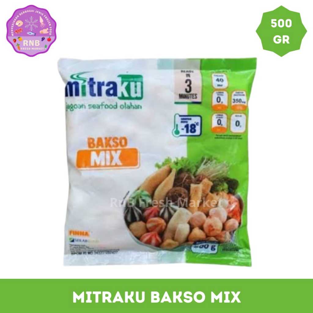 

Mitraku Bakso Mix 500 Gram