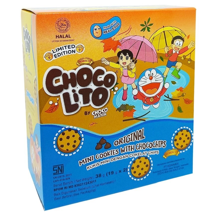 

CHOCOLITO Mini Cookies Chocochips Original 2 x 19 g