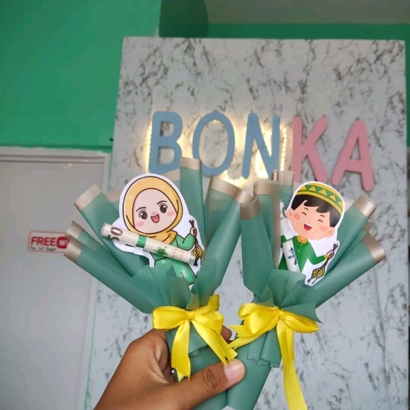 

amplop lebaran karakter