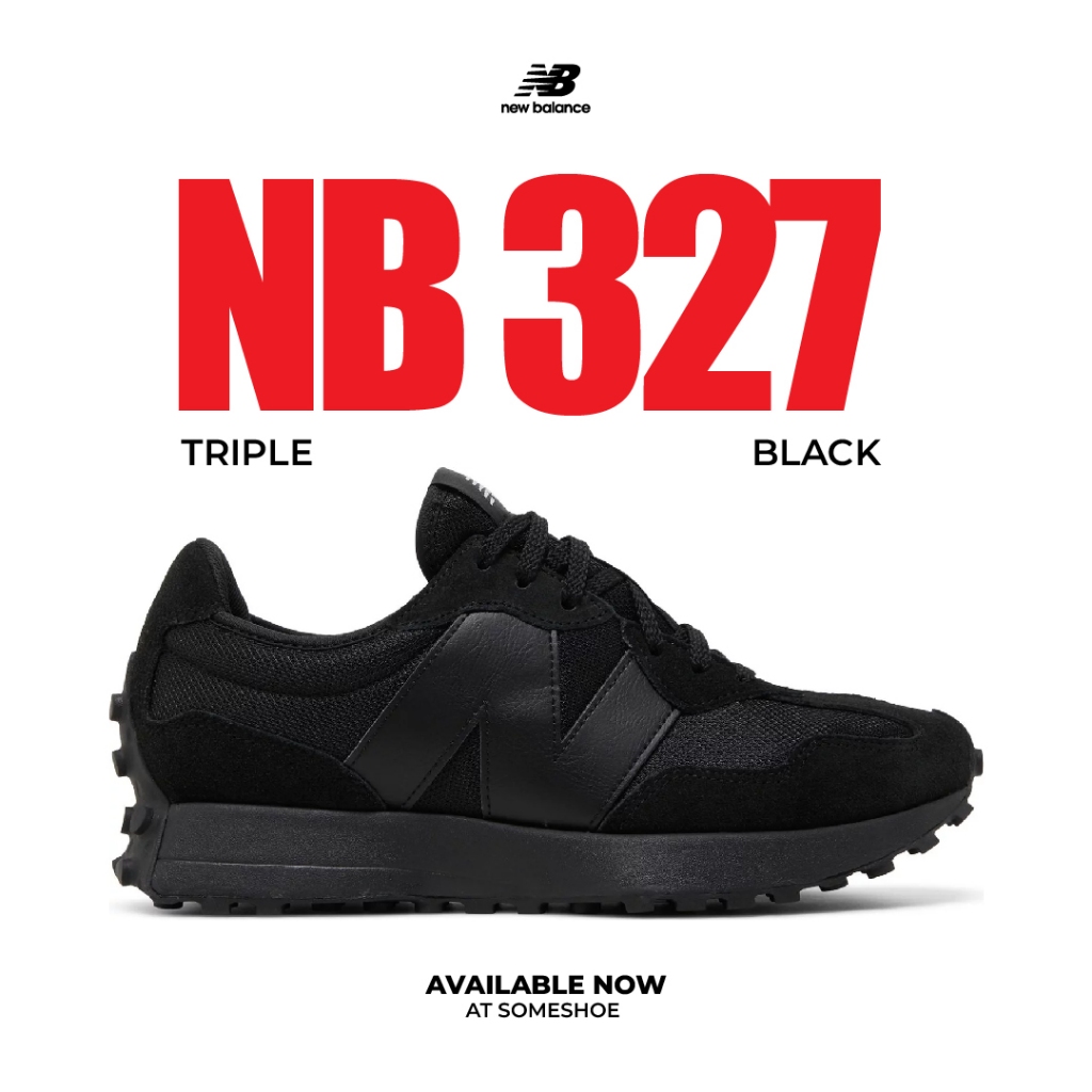 New Balance 327 Triple Black Original