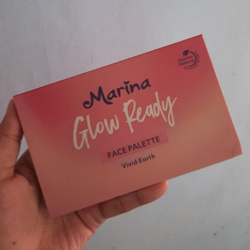 Marina Glow Ready Face Pallete Vivid Earth preloved