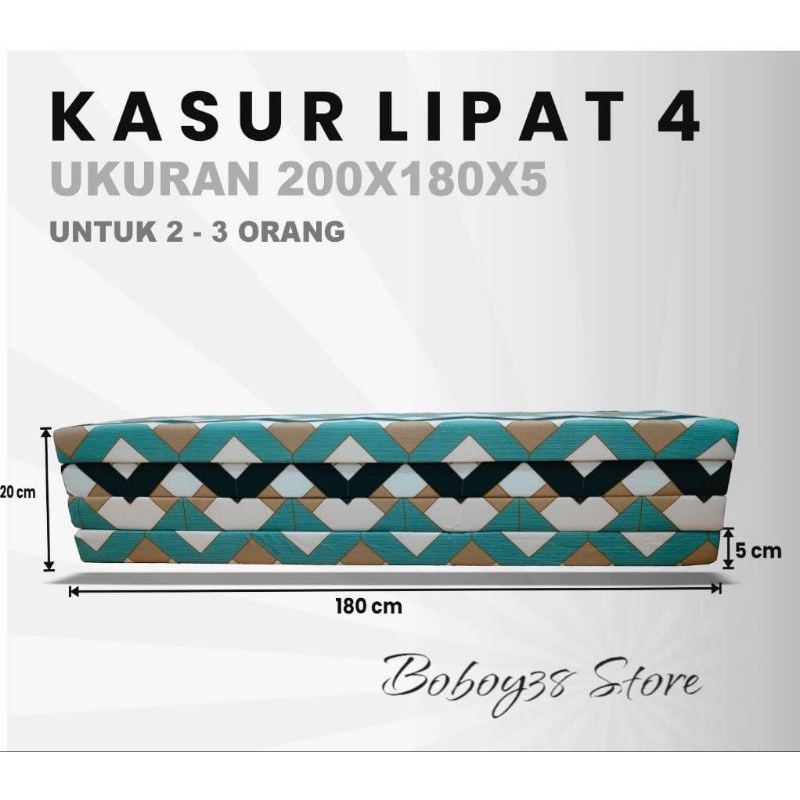 KASUR BUSA LIPAT 4 200 x 180 x 5 / KASUR BUSA TEBAL / KASUR MATRAS