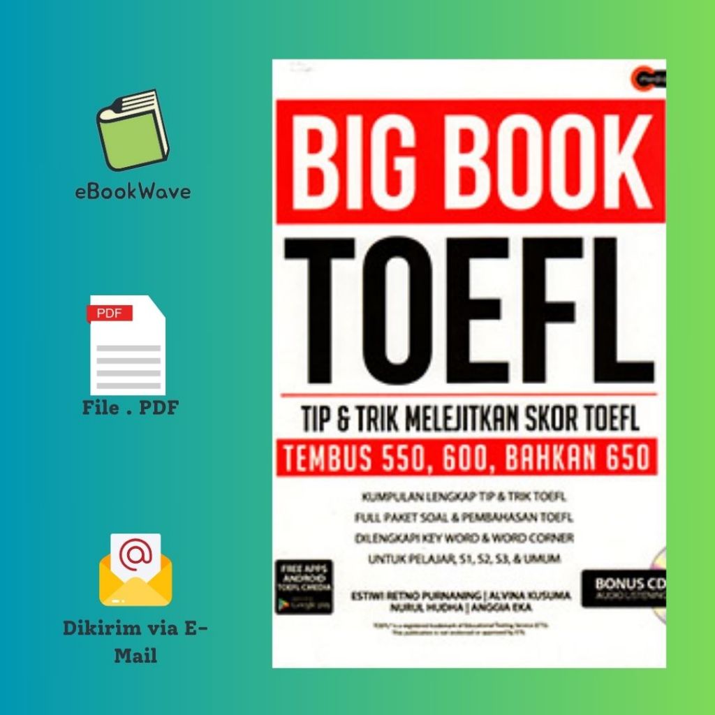 

Big Book TOEFL Book BEST SELLER (Bahasa Indonesia)