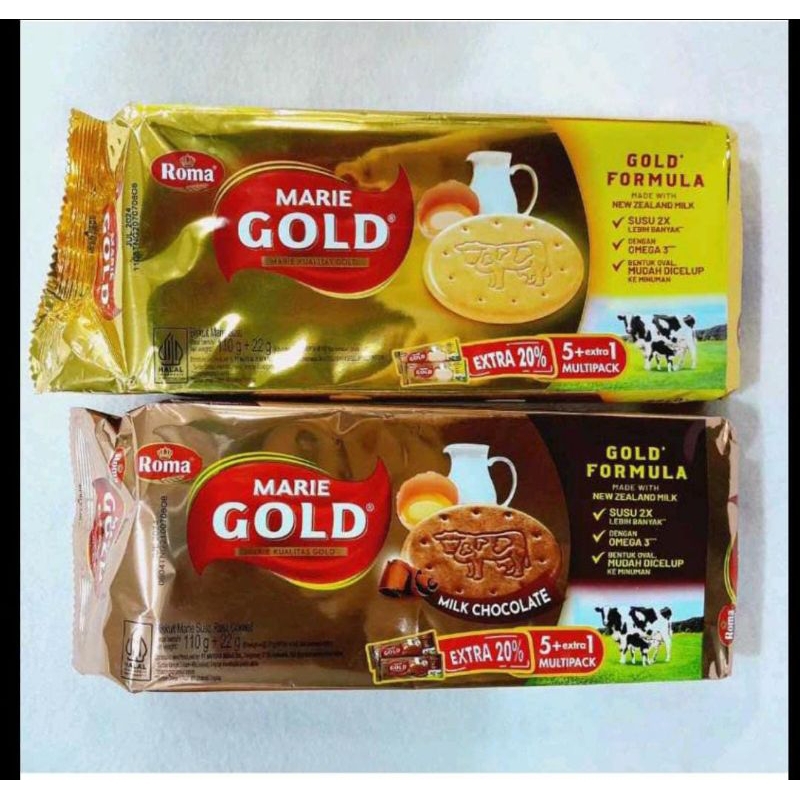 

Biskuit Marie Susu Gold Original Cokelat Roma Ukuran Besar