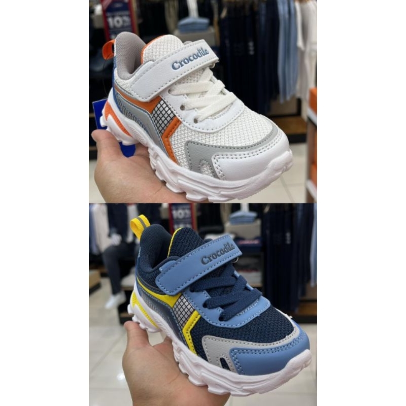 CROCODILE KIDS - Sepatu Sneakers Anak Laki2 Size 25-32 Original