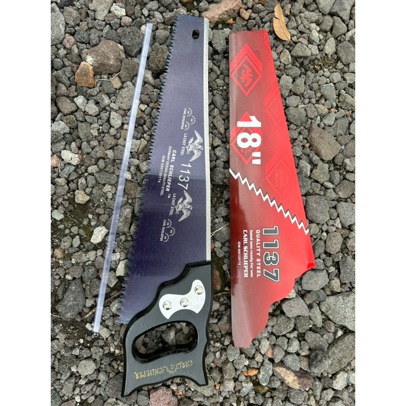 Gergaji Kayu Cap Mata Schlieper Original Germany Gergaji Tangan Graji Geraji Potong Belah