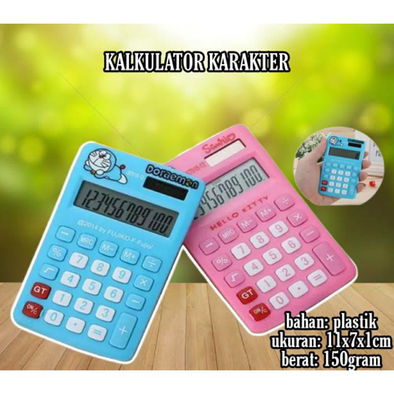 

Kalkulator Mini Karakter 12 Digit