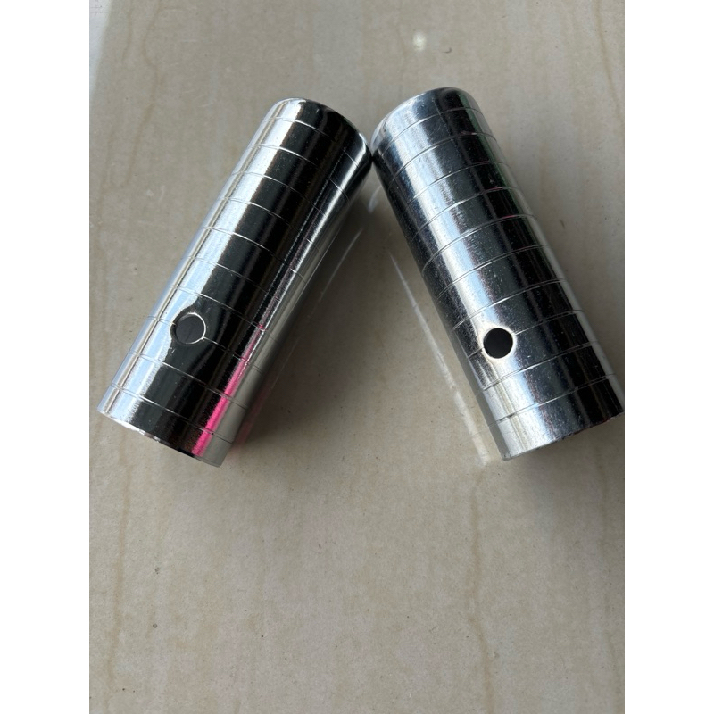 jalu jumbo Chrome pijakan kaki step besi boncengan belakang sepeda anak bmx minion lipat federal