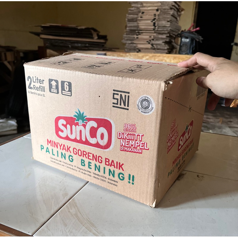 

DOES.DOS - Dos Bekas Minyak Sunco / Dos Packing / Kerdus Bekas / Kerdus Packing / Kardus Packing / Kardus Bekas