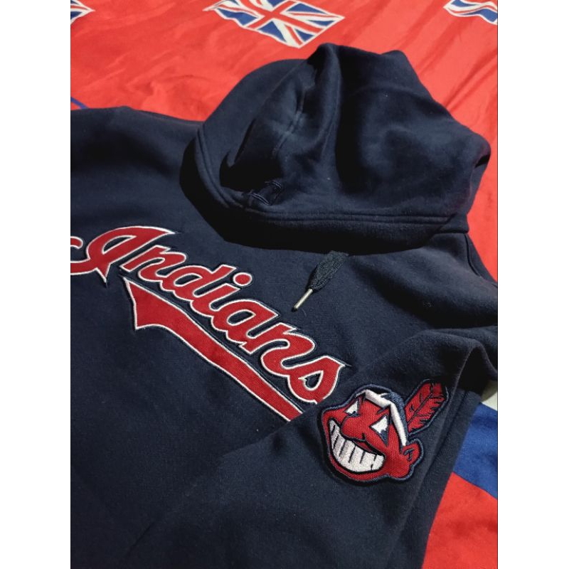 MLB INDIANS HOODIE SECOND ORIGINAL