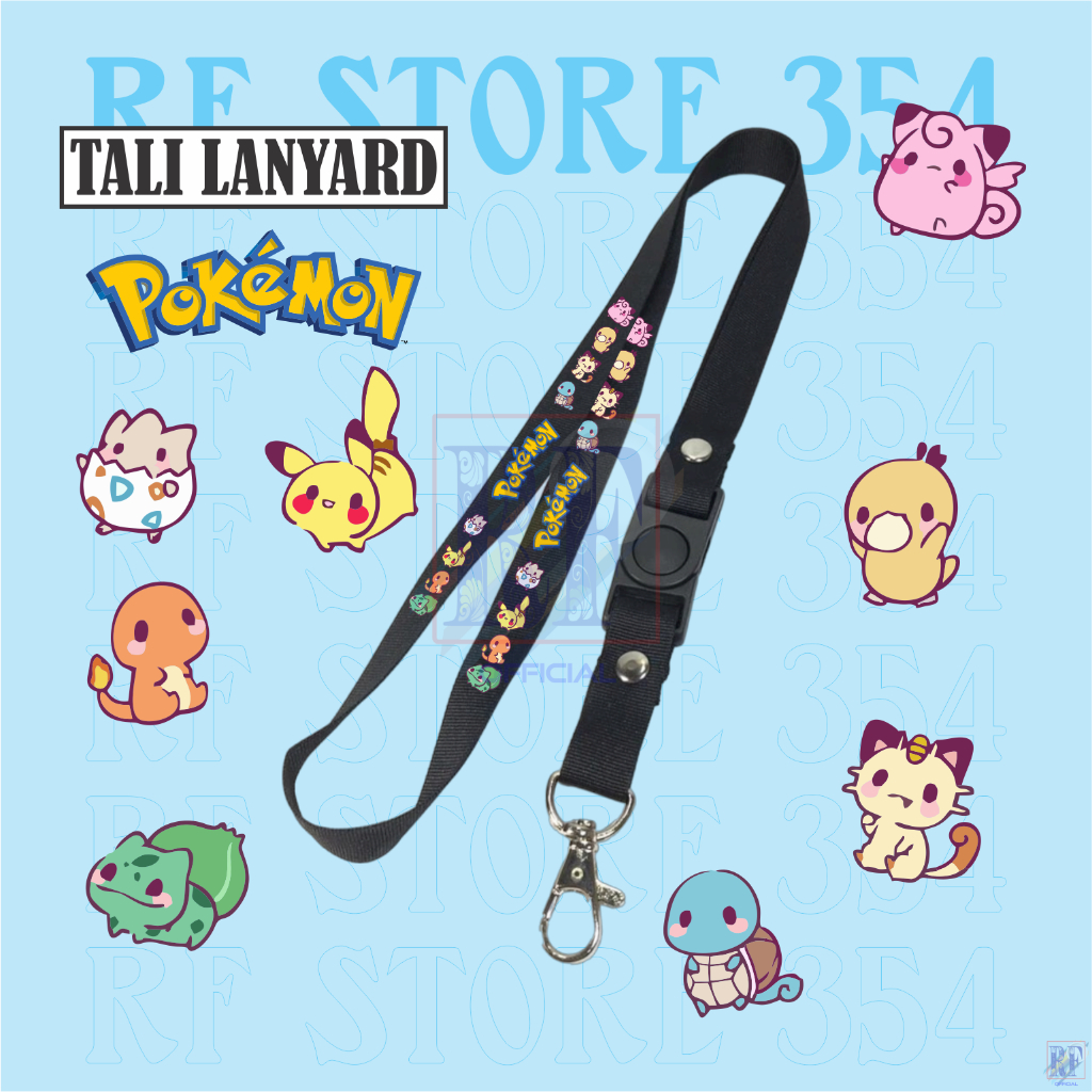 

TALI LANYARD ANIME POKEMON CHIBI | LANYARD POKEMON CHIBI LUCU - TALI ID CARD GANTUNGAN KUNCI GANTUNGAN FLASHDISK GANTUNGAN NAMETAG TALI LANYARD BEST SELLER COD