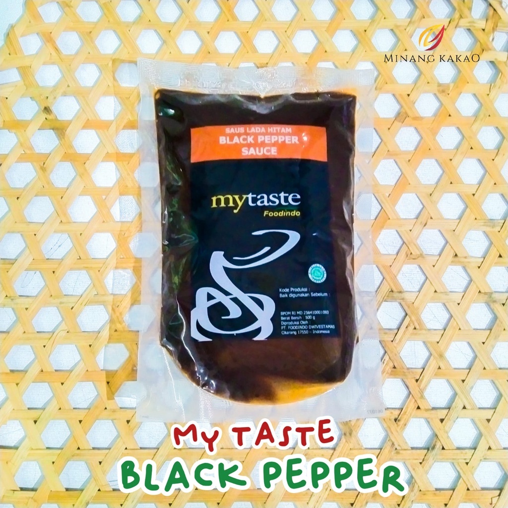 

Black Pepper Sauce - Saus Lada Hitam - 500gr