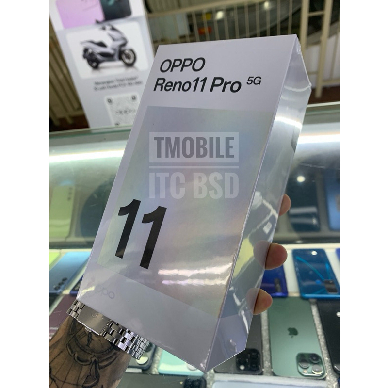 OPPO RENO11 PRO 5G RAM 12GB 512GB - WHITE - 50MP OIS - DIMENSITY 8200 - 120Hz - 4600mAh - RESMI