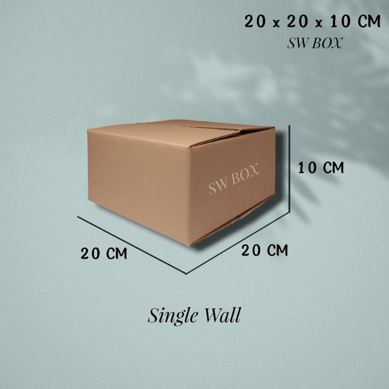 

Kardus Ukuran 20x20x10 CM Box untuk packing ST