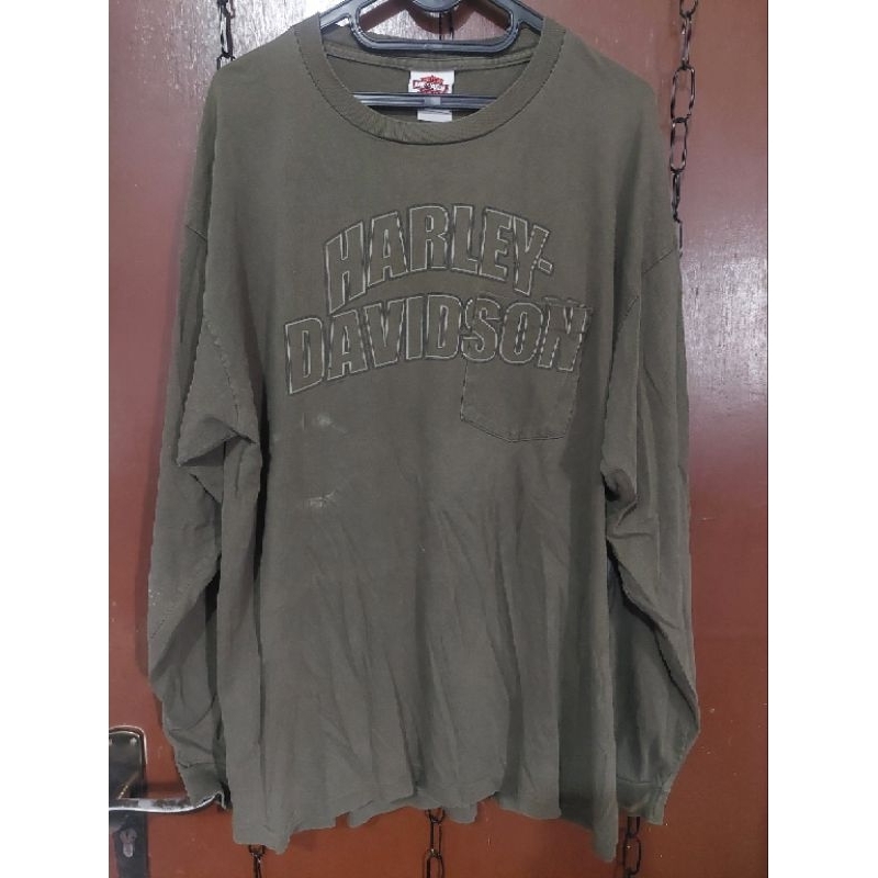 Longsleeve Harley Davidson Pocket Unisex