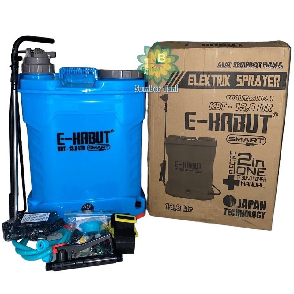 Sprayer Elektrik E-Kabut Grow 12 Liter E-Kabut Smart 13,8 Liter Tangki Semprot