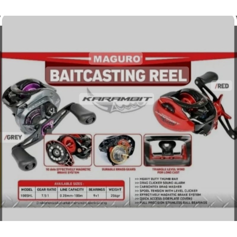 Reel BC Maguro Karambit