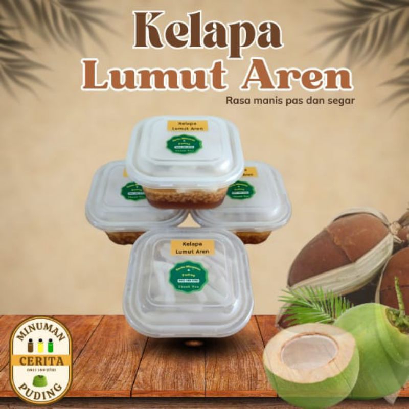 

Puding Kelapa Lumut Aren cup 120 ml