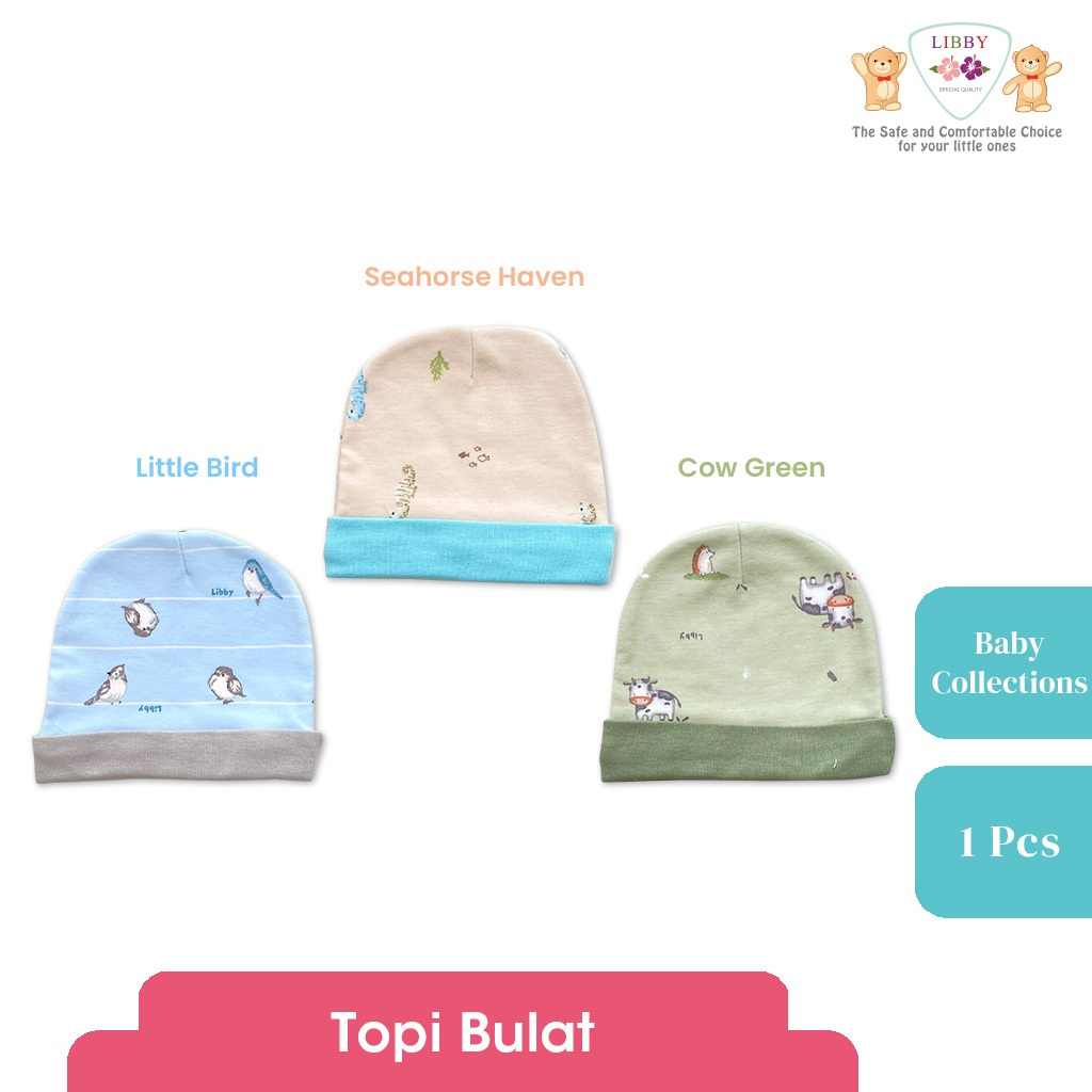 LIBBY Topi Newborn Motif Baby Collection(1 pcs)