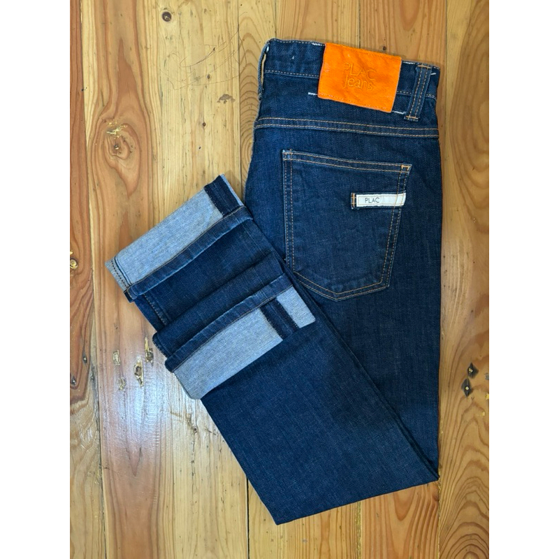 Plac berlin blue denim acc selvedge Raw denim 31 ( P98 x 19 x Lp 80 )