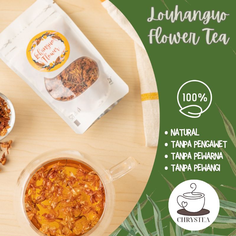 

CHRYSTEA || Lohanguo Flower Tea sachet 10gr