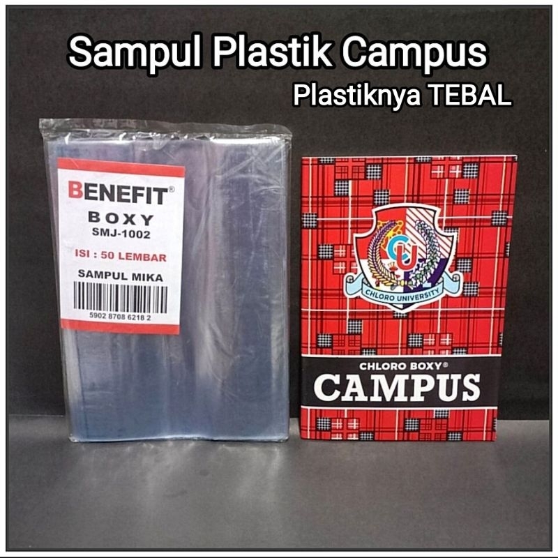 

10 Lembar Sampul Buku Campus, Boxy , Bigboss Plastik TEBAL / SAMPUL MIKA