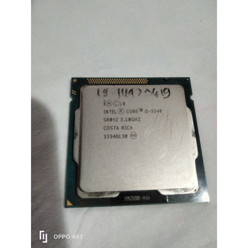 Processor core i5 3340 gen3
