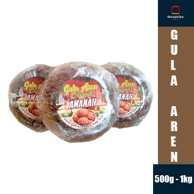 

Gula Aren Organik Amanah 500g - 1Kg