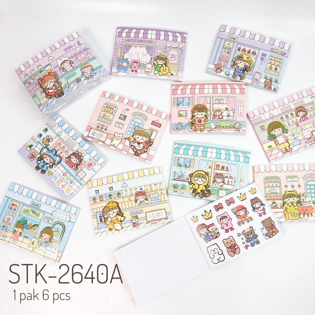 

Stiker Buku Washi Karakter Momo 2D Cute Aesthetic