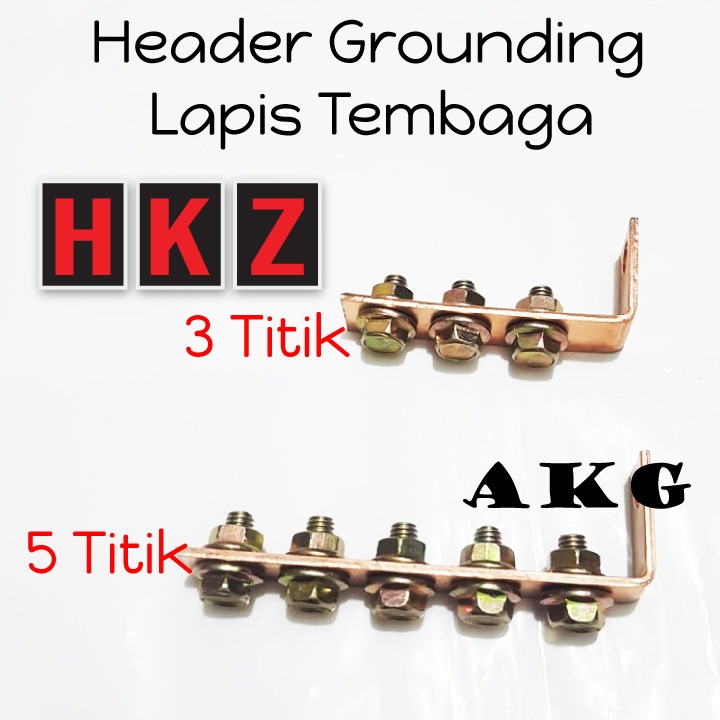 Header Kabel Grounding Kepala Aki Accu Mobil Lapis Tembaga HKZ