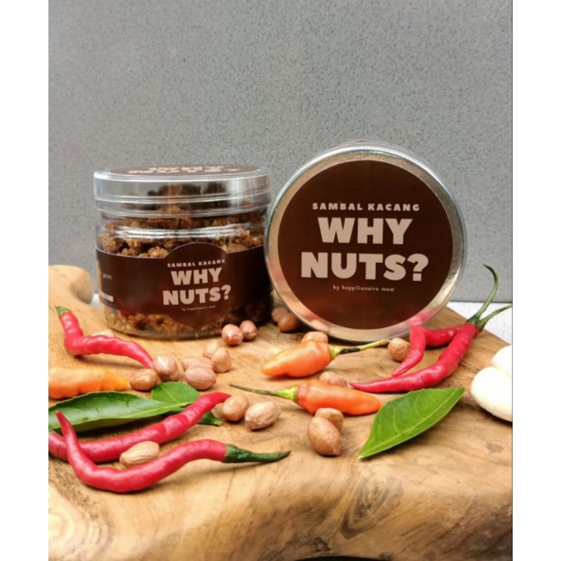 

Sambal Kacang WHY NUTS - Double Jar