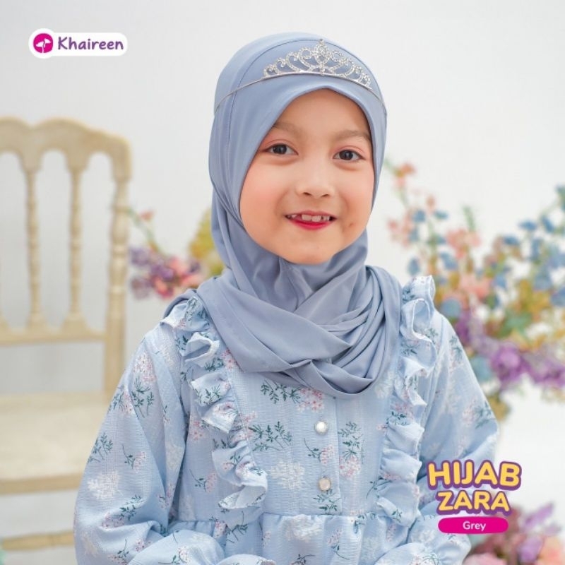 KHAIREEN Hijab Zara / Hijab Pashmina Instan Anak