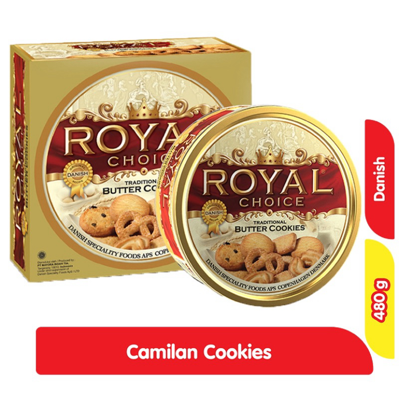 

ROYAL CHOICE BUTTER COOKIES KALENG DANISH