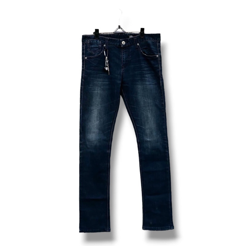 Codes combine jeans slim straight (bahan ngaret)